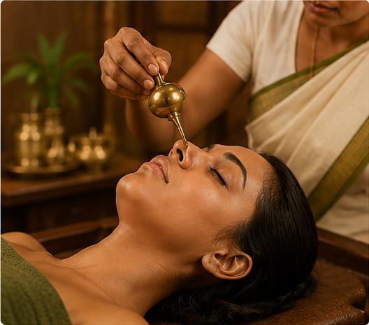 Nasya therapy